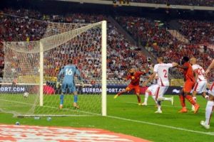 Bel&ccedil;ika'dan tek goll&uuml; prova