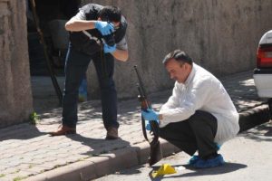 Sokak ortasında dehşet!