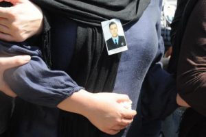 Şehit eşine b&ouml;yle veda etti