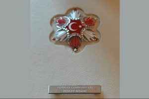 &Ccedil;ankaya K&ouml;şk&uuml;'nde nişan tevcih t&ouml;reni