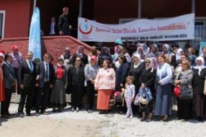 Sağlıklı k&ouml;yler projesi başladı