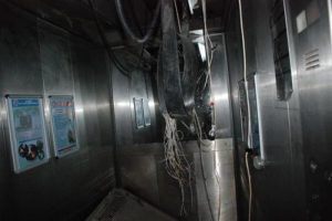 Asans&ouml;rde korku dolu anlar