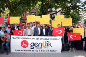 Saadet Partisi'nden uyuşturucu kullanımına son verin &ccedil;ağrısı