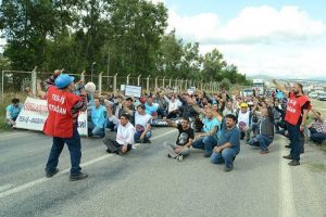 Muğla'da termik santrallerde eylem
