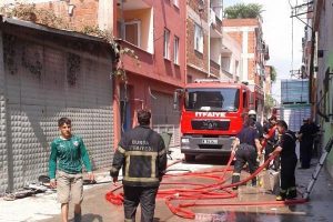Bursa'da yangında korku dolu anlar!
