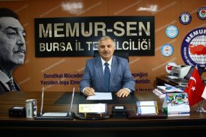 Memur-Sen Bursa İl Temsilciliği'nden bayrak a&ccedil;ıklaması!
