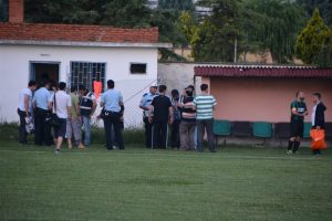 Amat&ouml;r ma&ccedil;ta saha karıştı