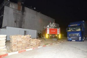 Bursa'da k&ouml;ftecide korkutan yangın