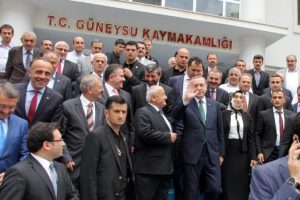 Başbakan Erdoğan memleketinde