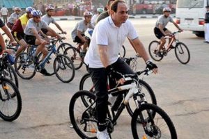 Sisi'den bisiklet kullanma &ccedil;ağrısı