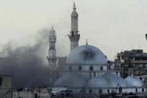 Irak helikopterleri camiyi bombaladı