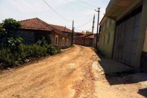 Mudanya Mesudiye mahallesi'nde yol &ccedil;alışmaları başladı