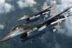 Suriye, F-16'ları radarla taciz etti