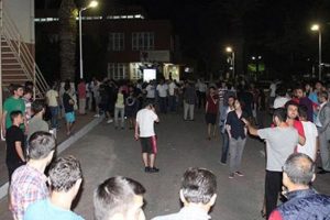 &Ouml;ğrenci yurdunda tehlikeli gerilim