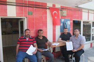 Bayrak indirmeye, Gemlik'ten su&ccedil; duyurusu
