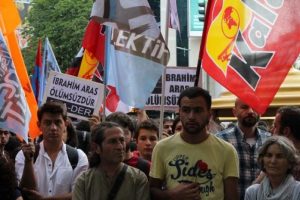 Ethem Sarıs&uuml;l&uuml;k vurulduğu yerde anıldı