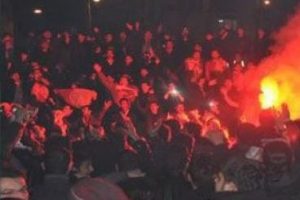 Almanya sokaklarında galibiyet sevinci