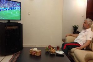 Ruhani'nin D&uuml;nya Kupası keyfi