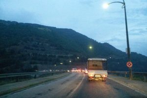 Bursa'da duble yol &ccedil;ilesi