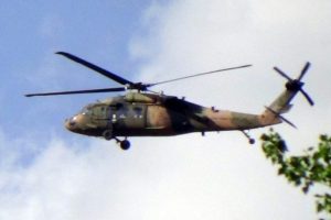 Helikopterle askeri sevkiyat