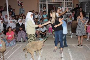 Danalı kuzulu yıl sonu etkinliği