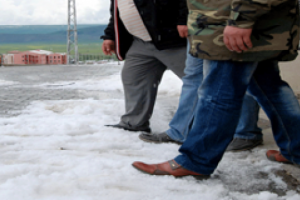 Ardahan beyaza b&uuml;r&uuml;nd&uuml;!