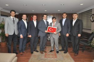 T&Uuml;GİAD'dan Bursa İl Emniyet M&uuml;d&uuml;r&uuml; Durmuşlar'a ziyaret