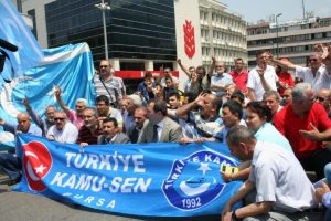 Bursa'dan T&uuml;rkmen katliamına tepki