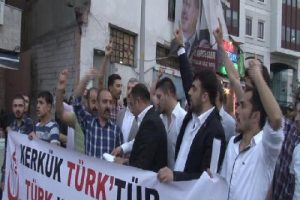 Alperenler'den T&uuml;rkmen protestosu