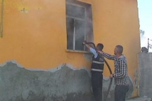 O ev 6. kez ateşe verildi