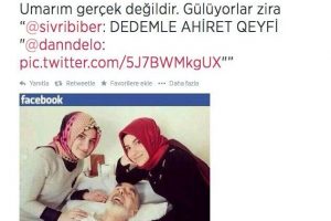 'Dedeyle ahiret pozu'