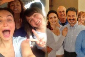 Burcu Kutluk, babasını almaya b&ouml;yle gitti