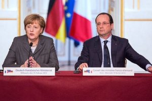 Hollande ve Merkel, Putin ile g&ouml;r&uuml;şt&uuml;