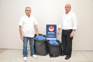 Plastik kapak kampanyası devam ediyor