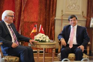 Alman mevkidaşı ile bir araya geldi
