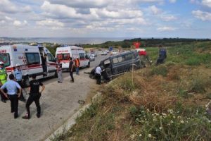 Midib&uuml;s su kanalına d&uuml;şt&uuml;