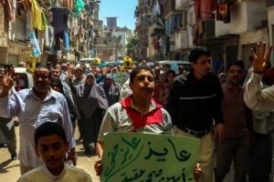 Mısır'da "Sisi" protestosu