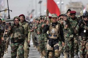 Irak'ta 'Barış Tugayları'ndan g&ouml;vde g&ouml;sterisi