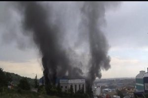 Kablo deposunda yangın