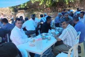 Soma'da &ouml;len iş&ccedil;iler i&ccedil;in mevlit okutuldu