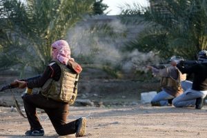 Diyala'da ordu birlikleri ile IŞİD arasında &ccedil;atışma