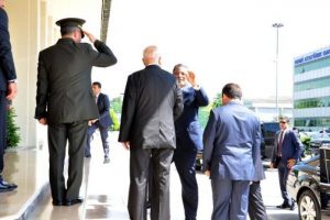 Cumhurbaşkanı Ankara'ya gitti