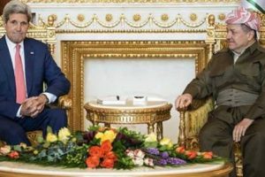 Kerry, Barzani'den 'aktif rol' isteyecek