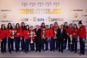 VakıfBank Guinness Rekorlar Kitabı'na girdi