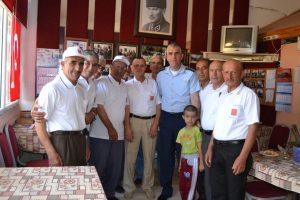 Gazilere komutan desteği