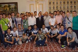 &Uuml;sk&uuml;pl&uuml; &ouml;ğrenciler B&uuml;y&uuml;kşehir'in misafiri oldu
