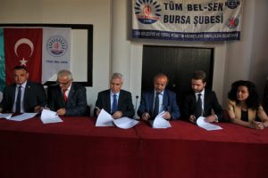 Nil&uuml;fer'de toplu s&ouml;zleşme sevinci