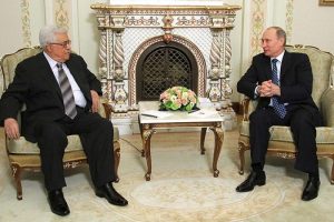 Putin Abbas ile g&ouml;r&uuml;şt&uuml;