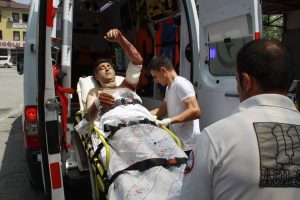 Eşya tartışmasında kan aktı