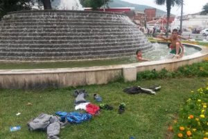 Bursa'da &ccedil;ocukların tehlikeli serinliği!
